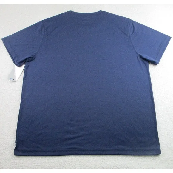 Alo Yoga Shirt Mens 3XL Navy Blue CoolFit Performance Athletic‎ Polyester Tee